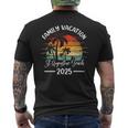 Family Vacation 2025 Vintage Florida St Augustine Beach Men's T-shirt Back Print