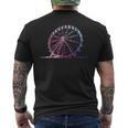 Ferris Wheel Fair Lovers Kirmes Fan T-Shirt mit Rückendruck