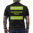 With Fire Brigade T-Shirt mit Rückendruck