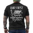 Our First Cruise 2025 Together Family Trip Matching Couples Men's T-shirt Back Print
