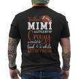 Football Mimi Proud Mimi Of A Football Player Men's T-shirt Back Print