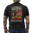 Freedom Isn't Free-Proud Daughter Of A Vietnam Veteran Dad Tank Top Men's Back Print T-Shirt