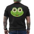 Frog Face Costume For Carnival And Fancy Dress T-Shirt mit Rückendruck