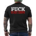 Fuck Racism I Against Nazis And Rassism T-Shirt mit Rückendruck