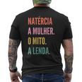 Portuguese First Name Natércia Camiseta Hombre Estampado Espalda