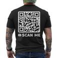 Qr President Trump Dancing Code 4547 On Back Men's T-shirt Back Print