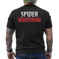 Spider Brother Matching Family Birthday Party Men's T-shirt Back Print