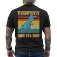 T-Rex Tyrannosaurus Tivanofauvuvex Meme T-Shirt mit Rückendruck