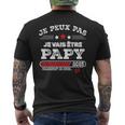Futur Papy 2025 Annonce Grossesse Papy En Cours Baby Shower T-shirt imprimé au dos