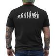 Gamer Evolution Gaming Programmer Gamer T-Shirt mit Rückendruck