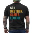 Gaming For Nage Boys 8-16 Years Old Birthday Gamer T-Shirt mit Rückendruck