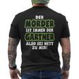 Gardener Garden Gardening Landscape Gardener Saying T-Shirt mit Rückendruck