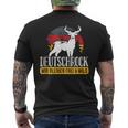 German Rock Wir Bleibfrei & Wild T-Shirt mit Rückendruck