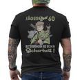 Hunter Birthday Over 60 Years T-Shirt mit Rückendruck