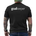 Goalkeeper For Goalkeeper T-Shirt mit Rückendruck