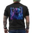 Gorillar Gamer Tag Gorilla Monkeyr Gamer T-Shirt mit Rückendruck