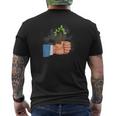 Green Thumb Hobby Gardener Gardening Gardening T-Shirt mit Rückendruck