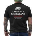 Greenland Polar Bear T-Shirt mit Rückendruck