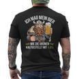 Grünen Politics Bier T-Shirt mit Rückendruck