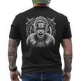 Guerrieriking Runes Armure Haches Mythologie T-shirt imprimé au dos