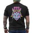 Hail Satan Goat Pentagram Kawaii Pastel Goth Gothiqueêtements T-shirt imprimé au dos