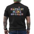 Happiest Mimi On Earth Mother's Day Matching Family Trip Men's T-shirt Back Print