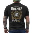 Het Is Een Holmes Ding Je Zou Het Niet Begrijpen Holmes Naam T-Shirt mit Rückendruck