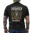 Het Is Een Johnsen Ding Je Zou Het Niet Begrijpen Johnsen Naam T-Shirt mit Rückendruck