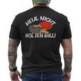 Heul Nicht Hol Den Ball Table Tennis Table Tennis T-Shirt mit Rückendruck