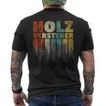 Holzverversteher Brennholz Holz Machen Burnholz Holz Machen T-Shirt mit Rückendruck