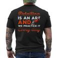 Hombre Detallar Es Un Arte Y Lo Practicamos Todos Los Días Pulido Camiseta Hombre Estampado Espalda