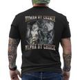 Human By Chance Alpha By Choice Wolf Alpha Men Men's T-shirt Back Print