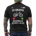 Humour Gravel M'appelle Message Drôleélo Gravel T-shirt imprimé au dos