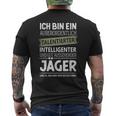 Hunting Deer Hunting Wild Hunter T-Shirt mit Rückendruck