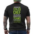 Ich Bin Stolzer Chef Boss Chef T-Shirt mit Rückendruck