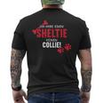 Ich Habe Einen Sheltie Sheltie Lovers Shetland Sheepdog T-Shirt mit Rückendruck