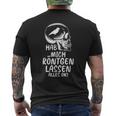 Ich Habe Mich Röntgen Lassen Sittichogel T-Shirt mit Rückendruck