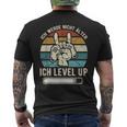 Ich Werde Nicht ÄlderIch Level' Up Birthday Game T-Shirt mit Rückendruck