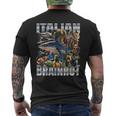Italian Brainrot Men's T-shirt Back Print