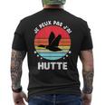 Je Peux Pas J'ai Hutteintage Humour Chasse T-shirt imprimé au dos