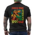 Jusrassic Park Isla Nublar 1993 Tour Poster T-Shirt mit Rückendruck