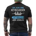 Keyboarder Musician Fun Sayings Music Piano Accessories T-Shirt mit Rückendruck