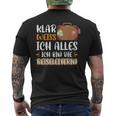 Klar Weiß Ich Alles Ich Bin Die Reiseleiterin S T-Shirt mit Rückendruck