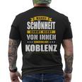 Koblenz Germany City Home German T-Shirt mit Rückendruck