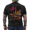Las Vegas Shirt Vegas Strip Night Life Souvenir And Tank Top Men's Back Print T-Shirt