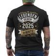 Legends Go 2025 In Retirement Pensioner T-Shirt mit Rückendruck