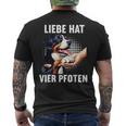 Liebe Hatier Pfoten Appenzeller Mountain Dog T-Shirt mit Rückendruck