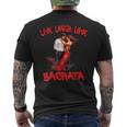 Live Laugh Love Bachata T-Shirt mit Rückendruck