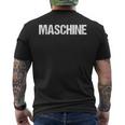 Machine Saying Fun Fun Sport T-Shirt mit Rückendruck
