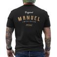 Manuel Limited Edition S T-Shirt mit Rückendruck